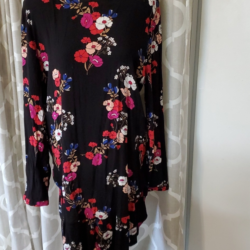 Popsugar floral mini dress